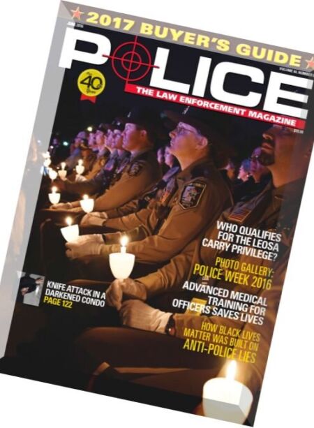 POLICE Magazine – June 2016 Cover