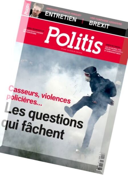 Politis – 23 au 29 Juin 2016 Cover