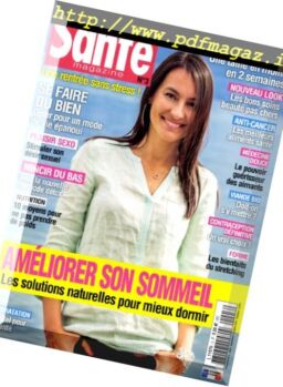 Pratique Sante – Aout-Octobre 2016