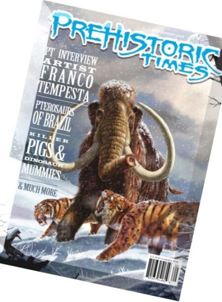 Prehistoric Times – Summer 2016 Cover
