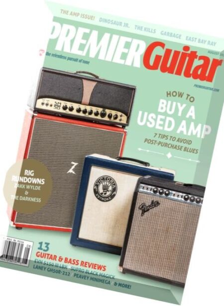 Premier Guitar – August 2016 Cover