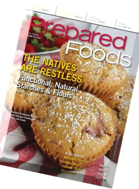 PreparedFoods – July 2016 Cover
