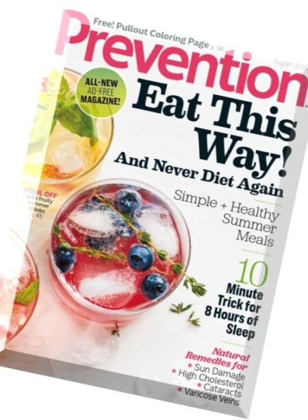 Prevention USA – August 2016 Cover