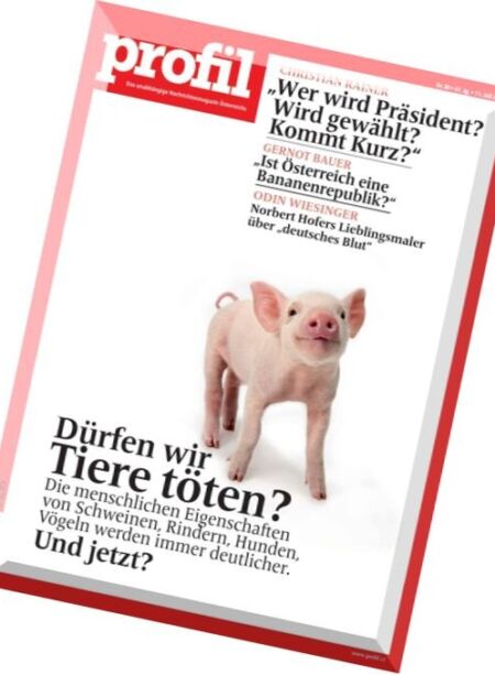 Profil – 11 Juli 2016 Cover