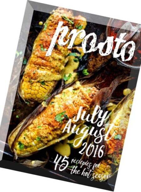 Prosto Magazine – July-August 2016 Cover