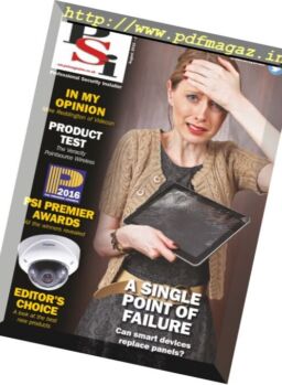 PSI. Professional Security Installer – August 2016