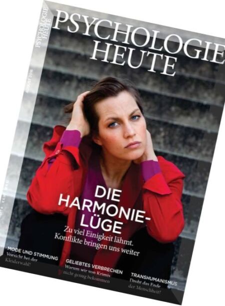 Psychologie Heute – August 2016 Cover