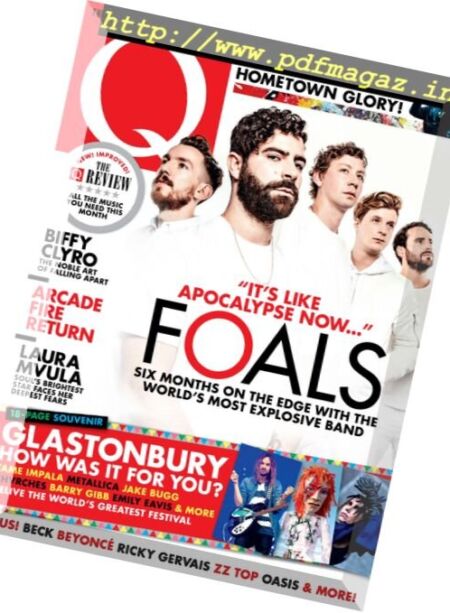Q Magazine – September 2016 Cover