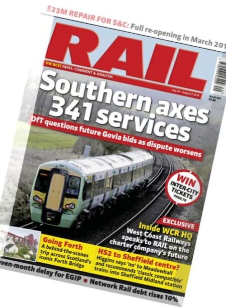 Rail – 20 July 2016 Cover