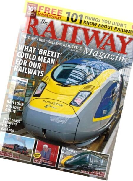 Railway Magazine – July 2016 Cover