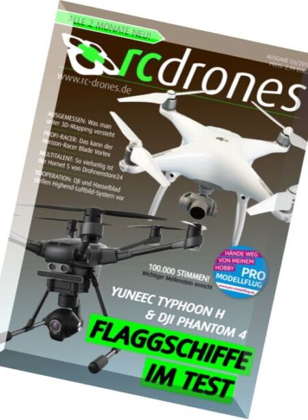 RC Drones – Nr.3 2016 Cover