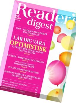 Reader’s Digest Sweden – Juni 2016