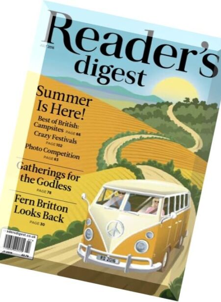 Reader’s Digest UK – July 2016 Cover