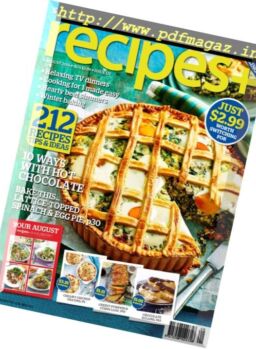 recipes+ – August 2016