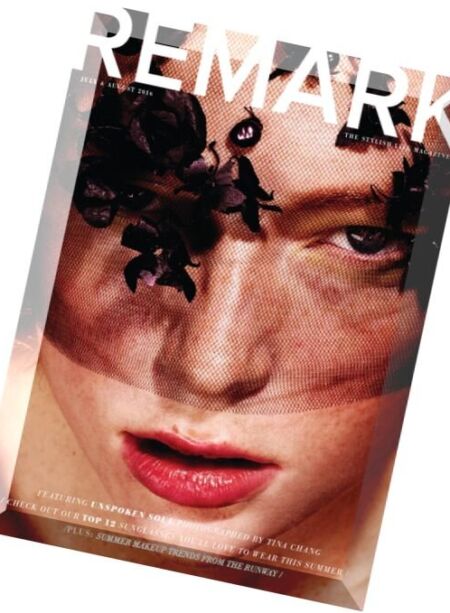 Remark Magazine – July-August 2016 Cover