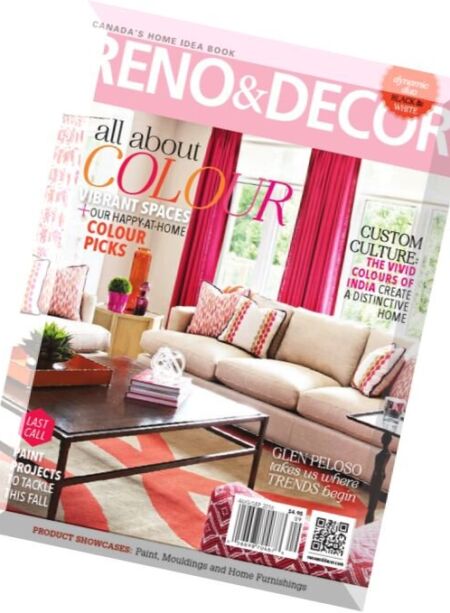 Reno & Decor – August-September 2016 Cover
