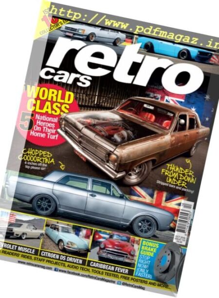 Retro Cars – October 2016 Cover