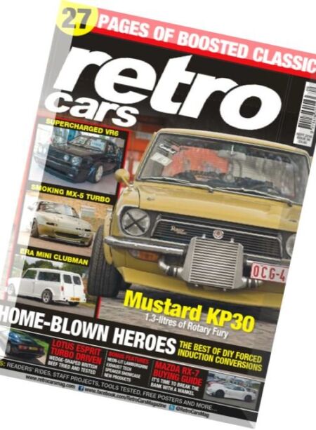 Retro Cars – September 2016 Cover