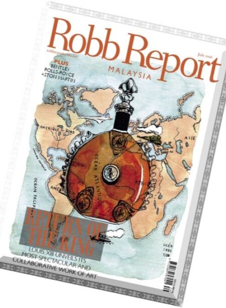 Robb Report Malaysia – July 2016 Cover