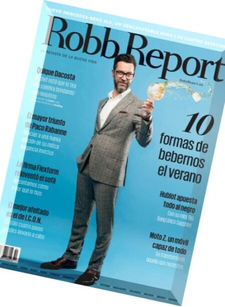 Robb Report Spain – Julio-Agosto 2016 Cover