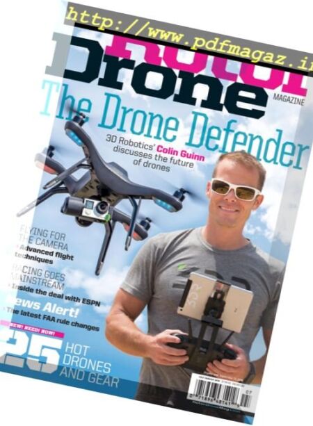 Rotor Drone – July-August 2016 Cover