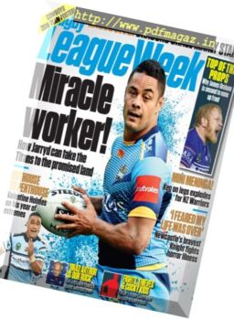 Rugby League Week – 11 August 2016