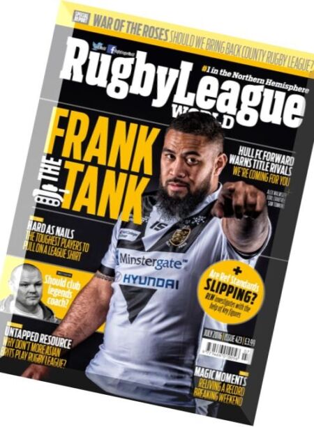 Rugby League World – July 2016 Cover