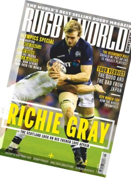 Rugby World – August 2016 Cover