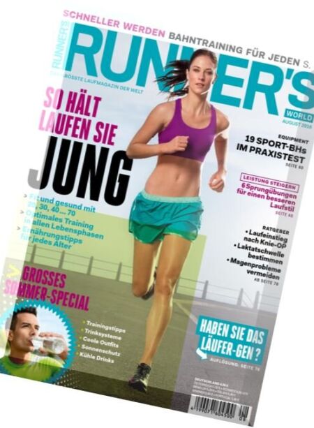 Runner’s World Germany – August 2016 Cover