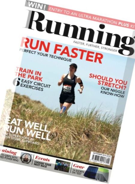 Running – September 2016 Cover