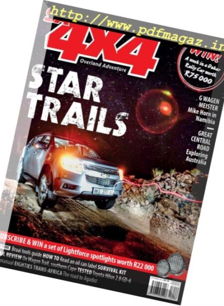 SA4x4 – September 2016 Cover
