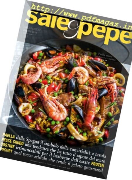 Sale & Pepe – Agosto 2016 Cover
