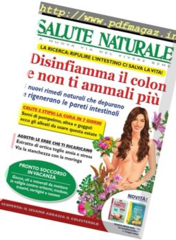 Salute Naturale – Agosto 2016