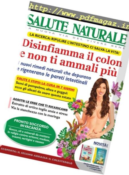 Salute Naturale – Agosto 2016 Cover
