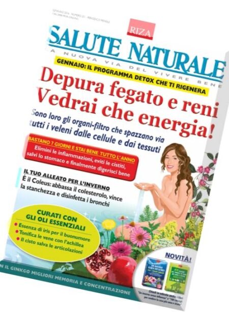 Salute Naturale – Gennaio 2016 Cover