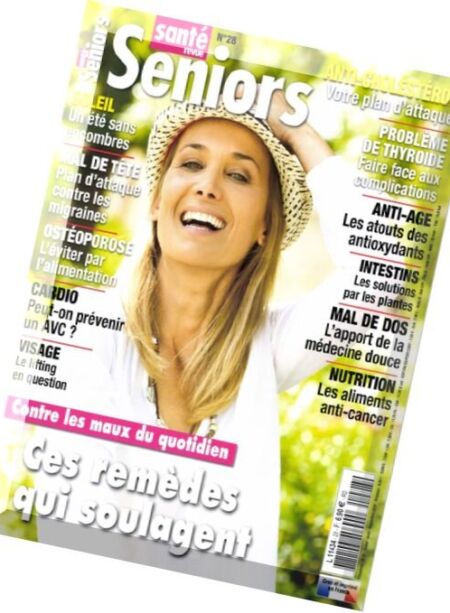 Sante Revue Seniors – Juillet-Septembre 2016 Cover