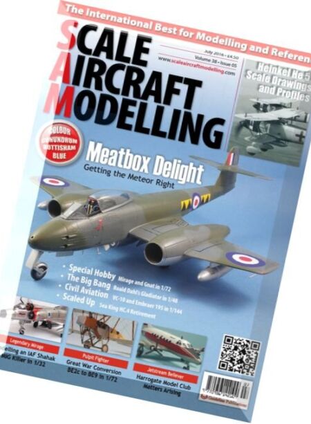 Scale Aircraft Modelling – July 2016 Cover