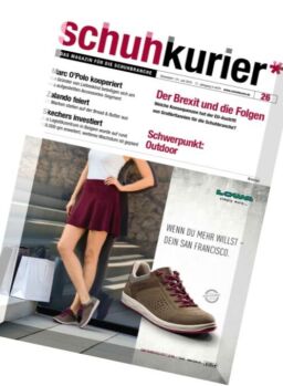 Schuhkurier – Juli 2016