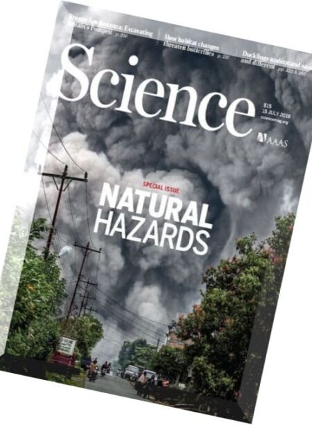 Science – 15 July 2016 Cover