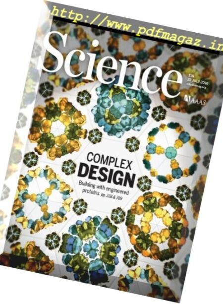 Science – 22 July 2016 Cover
