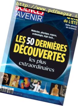 Sciences et Avenir – Aout 2016