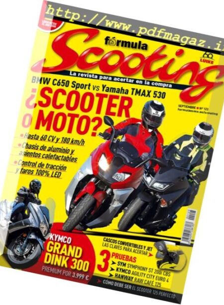 Scooting – Agosto-Septiembre 2016 Cover