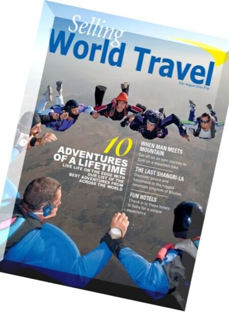 Selling World Travel – July-August 2016 Cover