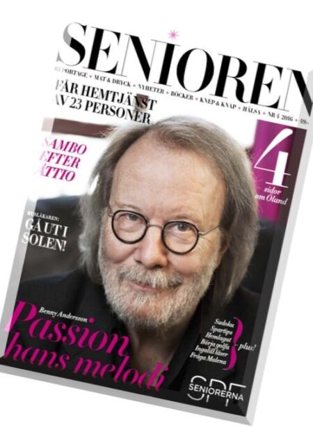Senioren – Nr.4, 2016 Cover