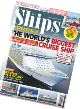 Ships Monthly – August 2016