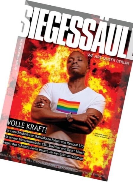 Siegessaule – Juli 2016 Cover