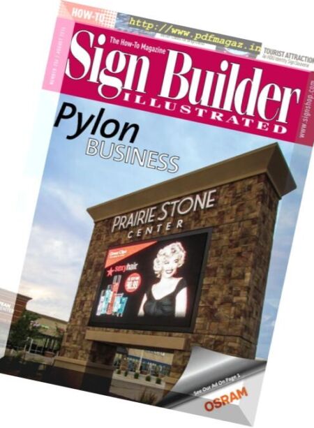 Sign Builder Illustrated – August 2016 Cover