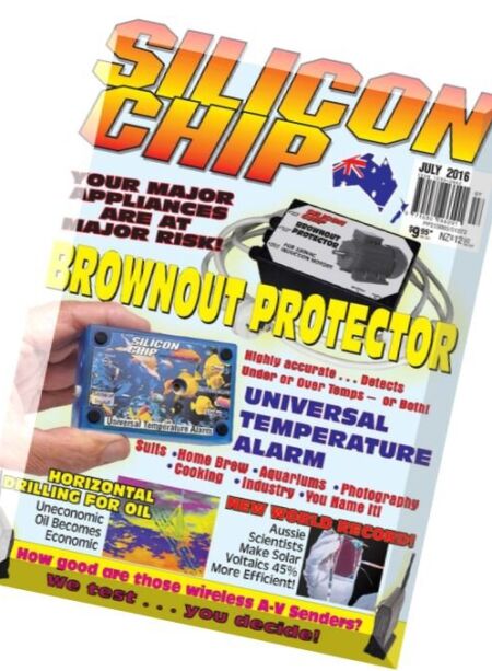 Silicon Chip – July 2016 Cover