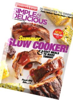Simple & Delicious – August-September 2016