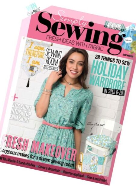 Simply Sewing – Issue 19, 2016 Cover